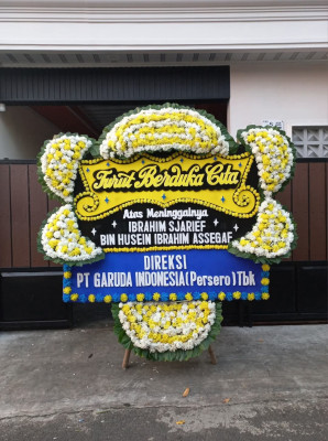 Papan Bunga Duka di Cikatomas